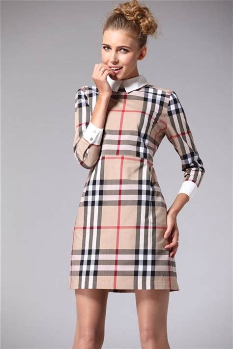 red burberry print dress|Burberry dress women.